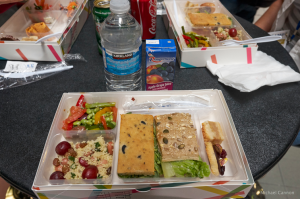 Boxed lunch served at WordCamp Montreal 2015